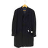 JOHN PEARSE cashmere カシミヤ混比翼ステンカラーコート メンズ LL