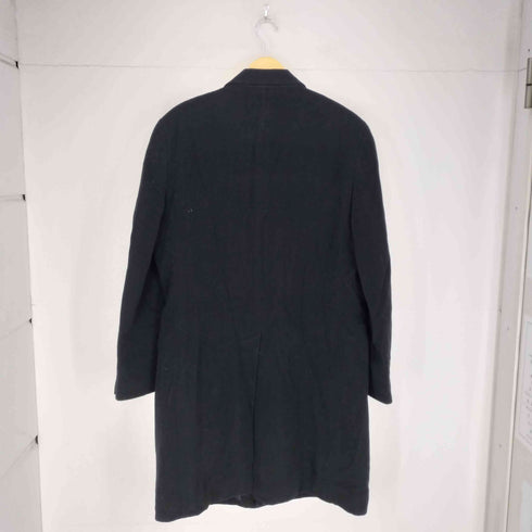 JOHN PEARSE cashmere カシミヤ混比翼ステンカラーコート メンズ LL