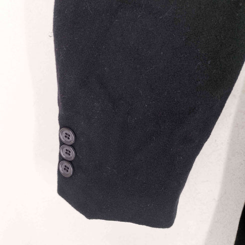 JOHN PEARSE cashmere カシミヤ混比翼ステンカラーコート メンズ LL