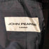 JOHN PEARSE cashmere カシミヤ混比翼ステンカラーコート メンズ LL