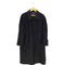 pure cashmere カシミヤ100比翼ステンカラーコート メンズ L