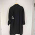 pure cashmere カシミヤ100比翼ステンカラーコート メンズ L