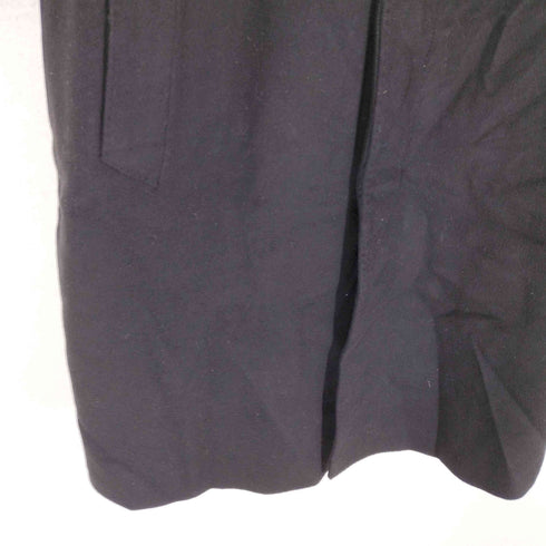 pure cashmere カシミヤ100比翼ステンカラーコート メンズ L