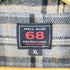 シックスティエイトアンドブラザーズ 68&BROTHERS HW Flannel Plaid Shirts メンズ import:XL