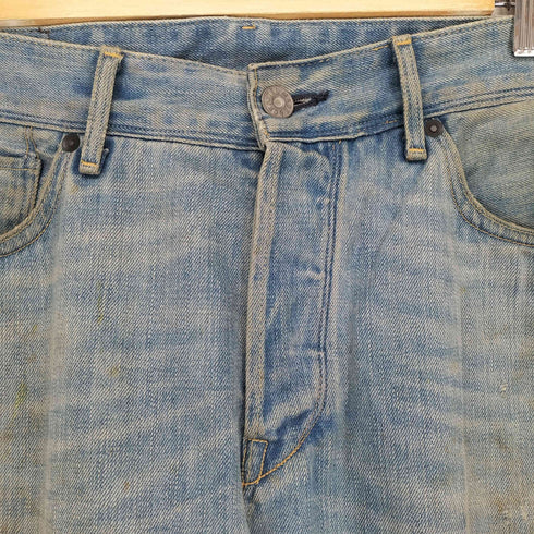 リーバイス Levis MADE&CRAFTED RULER STRAIGHT ボタンフライデニムパンツ メンズ 32/32