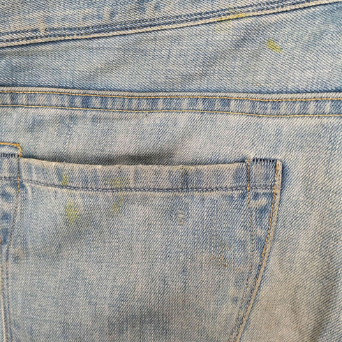 リーバイス Levis MADE&CRAFTED RULER STRAIGHT ボタンフライデニムパンツ メンズ 32/32