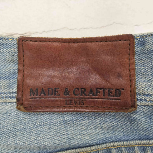 リーバイス Levis MADE&CRAFTED RULER STRAIGHT ボタンフライデニムパンツ メンズ 32/32