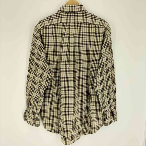 ラルフローレン RALPH LAUREN 90S BLAIRE ポニー刺繍 L/S チェック BD シャツ メンズ import:M