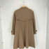 クレージュ courreges 比翼ステンカラーコート レディース 9AR