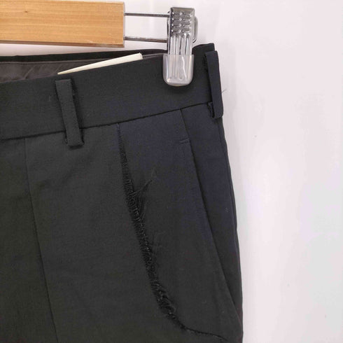 コムデギャルソンオム COMME des GARCONS HOMME AD2000 切り替えデザインウールスラックス メンズ JPN:S