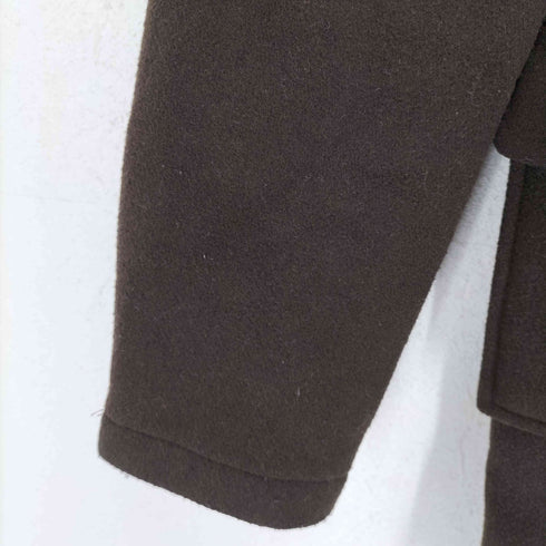 グローバーオール Gloverall MADE IN ENGLAND 裏地チェックダッフルコート レディース