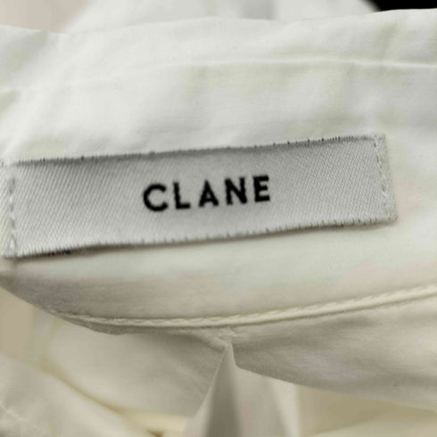 クラネ CLANE バックスリットシャツ BACK SLIT SHIRT レディース JPN:1