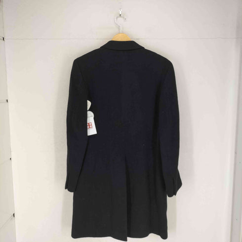 メンズビギ MENS BIGI cashmere FABRIC MADE IN ITALY カシミヤ混比翼チェスターコート メンズ M