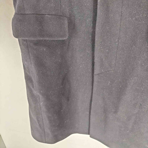 メンズビギ MENS BIGI cashmere FABRIC MADE IN ITALY カシミヤ混比翼チェスターコート メンズ M