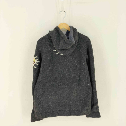 エクアドルニット ジップニットパーカー メンズ import:XL