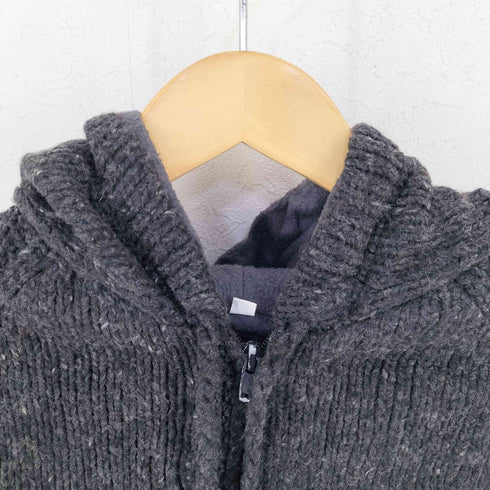 エクアドルニット ジップニットパーカー メンズ import:XL