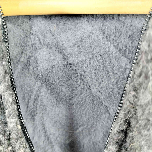 エクアドルニット ジップニットパーカー メンズ import:XL