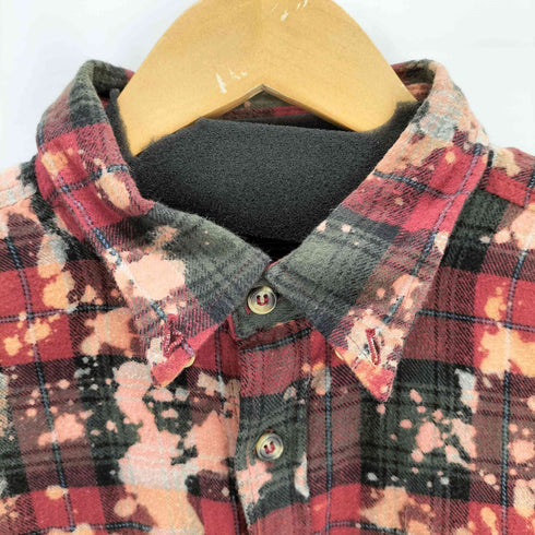 フェイデッドグローリー FADED GLORY ブリーチフランネルチェックシャツ メンズ import:L