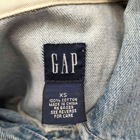 ギャップ Gap 90-00S デニムトラッカージャケット レディース JPN:XS