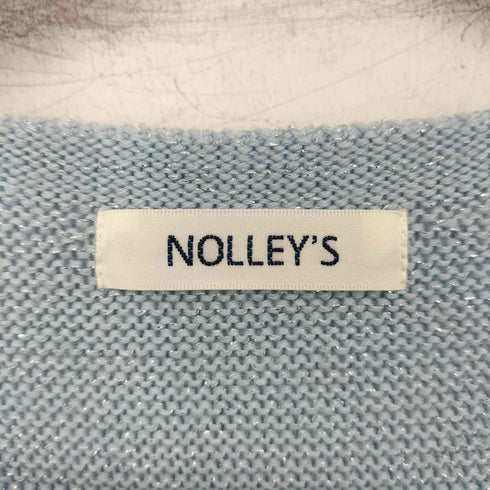 ノーリーズ NOLLEY’S ラメガータープルオーバーニット レディース JPN:38