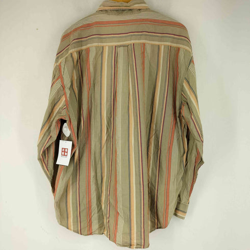 バナナリパブリック BANANA REPUBLIC 90S L/S BD ストライプ シャツ メンズ JPN:XL
