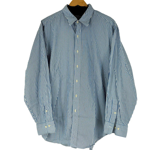ポロバイラルフローレン Polo by RALPH LAUREN ANDREW CLASSIC FIT L/S ストライプ シャツ メンズ 17 1/2