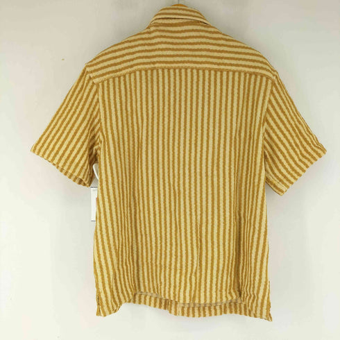 ザラ ZARA S/S ストライプ シャツ メンズ US L