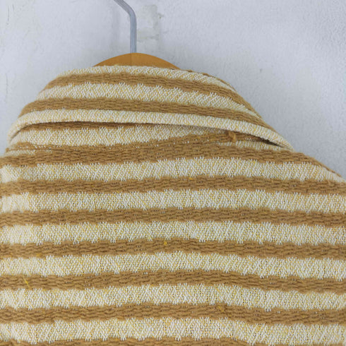ザラ ZARA S/S ストライプ シャツ メンズ US L