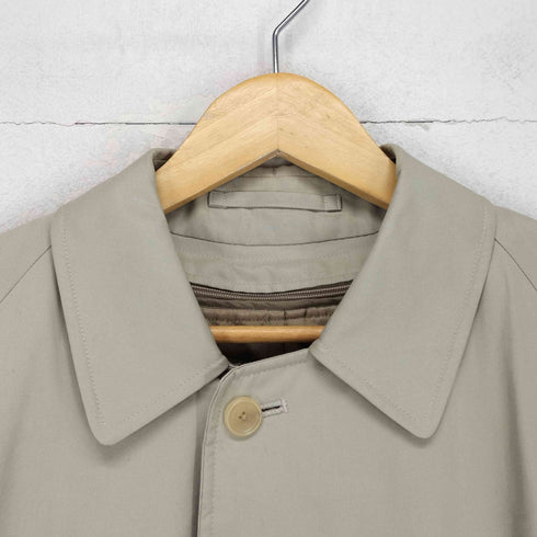 バーバリーロンドン BURBERRY LONDON 裏地ノバチェックライナー付比翼ステンカラーコート メンズ 165