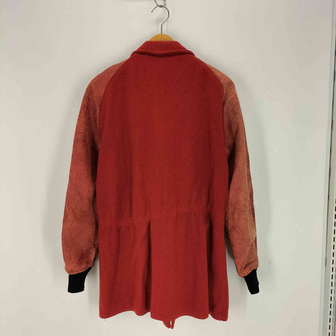 バトウィン BUTWIN 40-50s CONMAPジップ アームレザ切り替え ウールジャケット メンズ