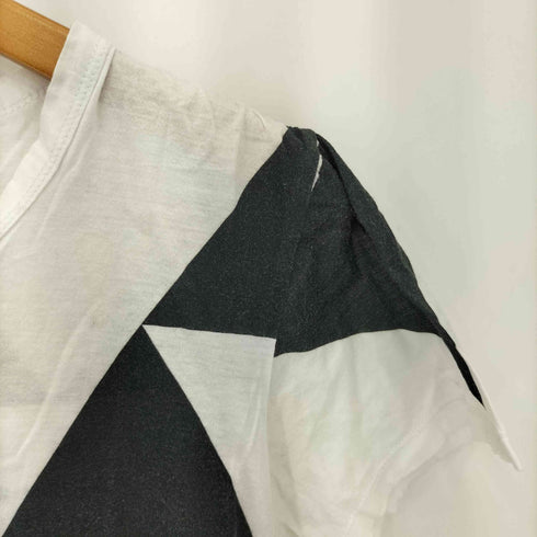 ワイズ Ys 幾何学 ワードプリント クルーネックTシャツ レディース