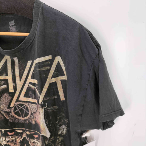 ヘインズ Hanes バンドプリントクルーネックTシャツ メンズ import:XL