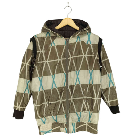ディーゼル DIESEL リバーシブル2WAYナイロンジャケット レディース XXS