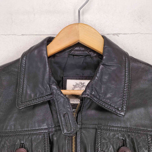 ザラ ZARA TRF レザーブルゾン レディース USA M
