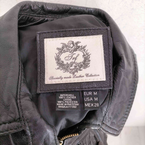 ザラ ZARA TRF レザーブルゾン レディース USA M