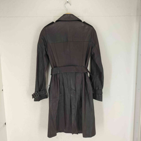 JON WEISER NEW YORK lamb leather ラムレザーロングコート レディース 6