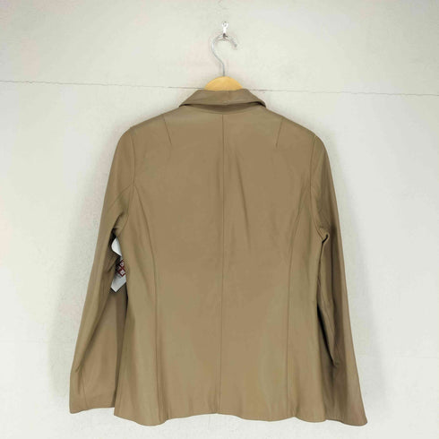 パルティーナ PARTINA lamb leather ラムレザージャケット レディース M