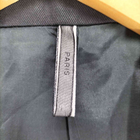 ディオール Dior Made in Italy 05AW エディ期 エディスリマン ピークドラペル ウール2Bテーラードジャケト メンズ 46