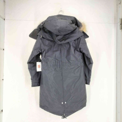 RES MIL DIV 裏地総柄中綿モッズコート レディース JPN:XS