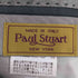 ポールスチュアート Paul Stuart イタリア製 ウール ネップ センタープレス スラックス メンズ 46