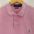ポロラルフローレン POLO RALPH LAUREN 現行タグ CUSTOM SLIM FIT ポニー刺繍 ポロシャツ メンズ import:M
