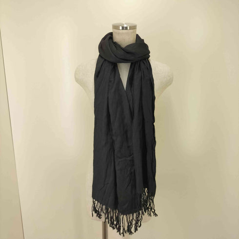 パシュミナ PASHMINA カシミヤ フリンジ マフラー メンズ