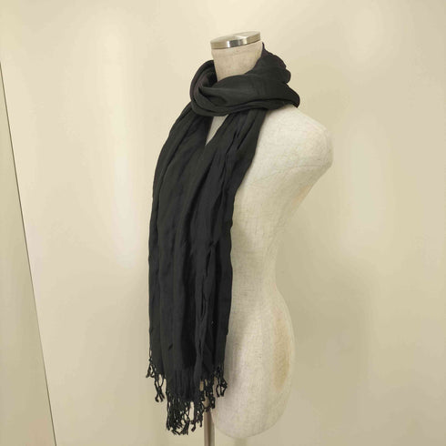 パシュミナ PASHMINA カシミヤ フリンジ マフラー メンズ