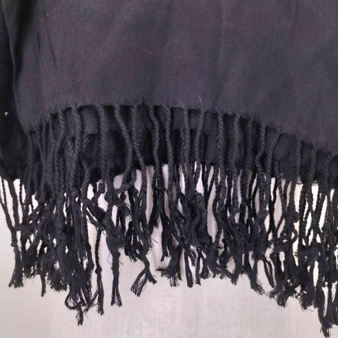 パシュミナ PASHMINA カシミヤ フリンジ マフラー メンズ