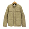 ザラ ZARA SAFARI JACKET 比翼ジップ ナイロン サファリ ジャケット メンズ import:M
