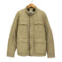ザラ ZARA SAFARI JACKET 比翼ジップ ナイロン サファリ ジャケット メンズ import:M