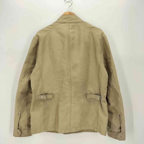 ザラ ZARA SAFARI JACKET 比翼ジップ ナイロン サファリ ジャケット メンズ import:M