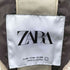 ザラ ZARA SAFARI JACKET 比翼ジップ ナイロン サファリ ジャケット メンズ import:M