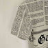 ジョンガリアーノ JOHN GALLIANO News Paper print T-shirt メンズ import:S