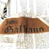ジョンガリアーノ JOHN GALLIANO News Paper print T-shirt メンズ import:S
